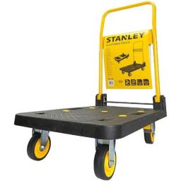 Stanley 150kg Polypropylene Black &a; Yellow Portable Foldable Platform Trolley, SXWTC-PC508-picture-28