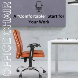 Heikin Zebra Brown Low Back Leatherette DIY Ergonomic Office Chair for Work from Home, HE-00061 image 2