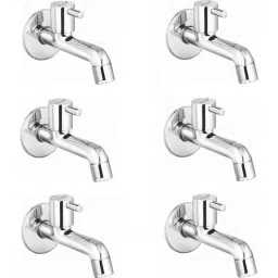 Prestige Dove Brass Chrome Finish Long Body Bib Tap (Pack of 6)-picture-15