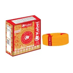 AT Kabel 1.5 Sqmm Yellow Single Core FR PVC Housing Wire, Length: 90 m-picture-37