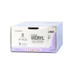 Ethicon PW2602 12 Pcs 2-0 Dyed Vicryl Polyglactin 910 Suture Box, Size: 45 cm-picture-26