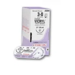 Ethicon NW2436 12 Pcs 3-0 Dyed Vicryl Polyglactin 910 Suture Box, Size: 90 cm-picture-37