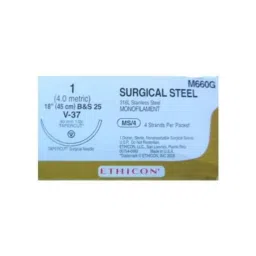 Ethicon M660G 12 Pcs 1 Silver Stainless Steel Surgical Suture Box, Size: 18 inch-picture-15