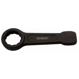 De Neers 3.1/8 inch Heavy Duty Black Phosphate Finish Slogging Ring Spanner-picture-21