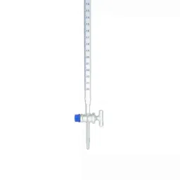 Supertek 100ml Borosilicate Glass 3.3 Class-B Clear Burette with Straight Bore PTFE Key, 70.102.0100 (Pack of 4)-picture-47