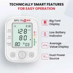 BPL B19 Digital Fully Automatic Blood Pressure Monitor with USB, 91MED736 image 3