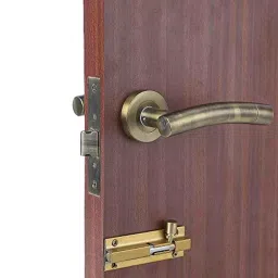 Saze Stainless Steel Antique Matt Finish Rust Free Mortise Door Lock Set with Bolt Latch &a; Pull Handle, MG-1101 image 4