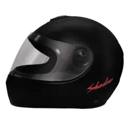 Habsolite HB-SB02 Shadow Black Full Face Helmet with Clear Visor &a; Adjustable Strap, Size: M image 2