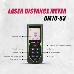 iBELL DM70-03 70m Laser Distance Meter, IBL-DM70-03 image 2