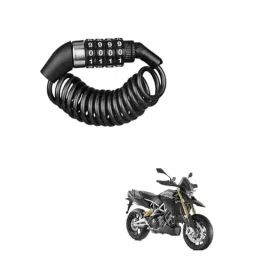 Kozdiko Plastic Black Resettable Password Multi-Use Cable Lock for Aprilia Dorsoduaro 1200-picture-41