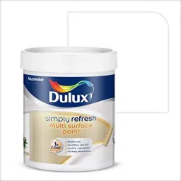 Dulux 1L White Soft Sheen Finish Simply Refresh Multi Surface Acrylic Paint, 5695666 image 2