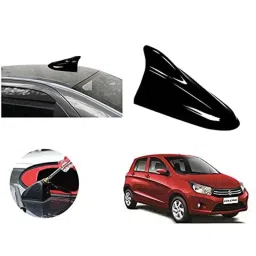Auto Pearl ABS Black Universal Replacement Shark Fin Car Roof Antenna For Maruti Suzuki Celerio-picture-19