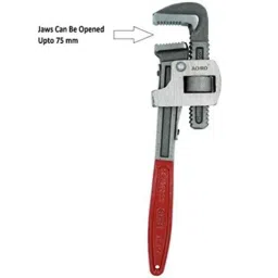 WEB-24 M-18 457mm 70mm Carbon Steel Pipe Wrench, PWM-18 image 2