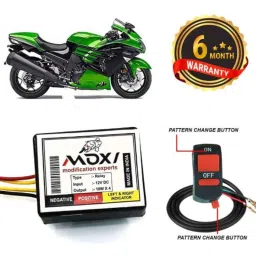 Auto Pearl 12V Black Front &a; Rear Flasher Indicator Light for Kawasaki SW Ninja ZX 14R-picture-18