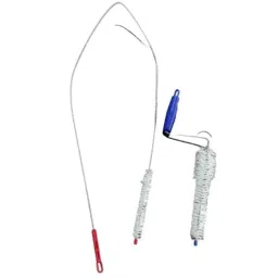 Godhan 2 Pcs Stainless Steel Long &a; Short Brush Set with Plastic Handle-picture-28