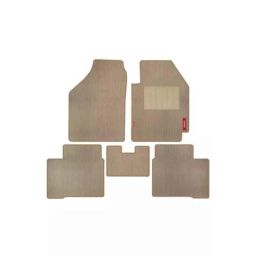 Elegant Cord Beige Carpet Car Mat Set for Volkswagen Taigun-picture-39