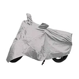 Mobidezire Polyester Silver Bike Body Cover for Mahindra Centuro-picture-45