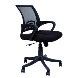 Evok Swing Netted Fabric Black Ergonomic Office Chair, FFOFOCMNMTBL11593M-picture-44