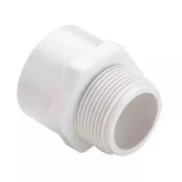 Supreme 2 inch SCH 80 UPVC White Male Threaded Adaptor image 2