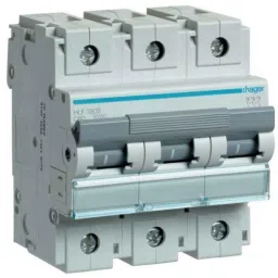 Hager 125A Three Pole C Curve h3 MCB, HLF399S, Breaking Capacity: 10 kA-picture-40