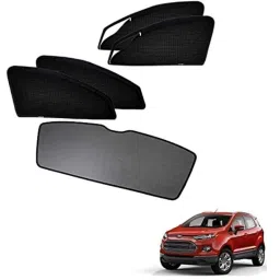 Kozdiko Car Side Window Curtains Zipper with Dicky Magnetic Sunshade Set Compatible for Ford Ecosport-picture-24