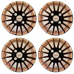 Prigan 4 Pcs 14 inch Black &a; Copper Wheel Cover Set for Maruti Suzuki Cars, Camry1-Copper-14-Ms-picture-20