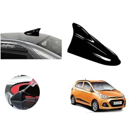 Auto Pearl ABS Black Universal Replacement Shark Fin Car Roof Antenna For Hyundai I10 Grand-picture-39
