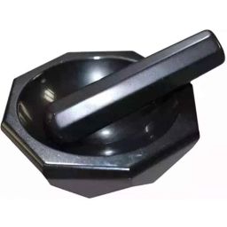 Rasayan 4 inch Agate Black Mortar &a; Pestle, 46203-picture-31