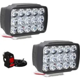 JBRIDERZ Bike 36 Led 120W Heavy Duty Cree Fog Lamp 2 Pcs Set With Switch For Hero Splendor Plus-picture-22