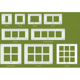 Cona Olive Grand 4M White Modular Plate With Indicator image 2