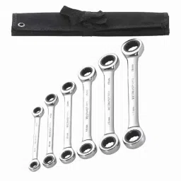Westward 6Pcs Alloy Steel Box End Wrench Set, 54DG35-picture-34