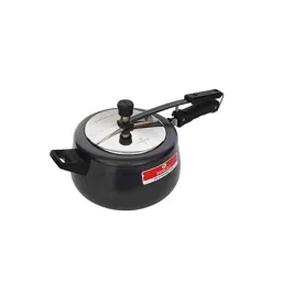 Pringle Natura 3L Aluminium Silver Black Induction Bottom Pressure Cooker image 5
