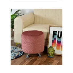 Modern India Seating Brown Velvet Bar Stool, MISP32 image 5