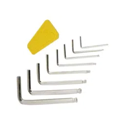 Deli 8Pcs 6mm Metal Troxy Hex Allen Key Set, DL230108 image 5