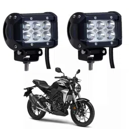 Cartronics 18W 6 LED Aluminum Bar Fog Light for Honda CBR 150-picture-34