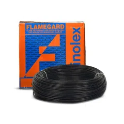 Finolex 4 Sqmm 90m Black Single Core FR-LSH PVC Copper Insulated Industrial Cables, 10106-picture-35