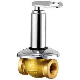 Drizzle Oreo 1/2 inch Brass Chrome Finish Concealed Stop Cock with Heavy Duty &a; Quarter Turn-picture-10