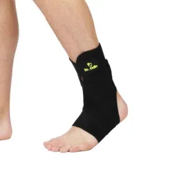 Dr Odin Neoprene Black Ankle Unparalleled Support for Ankle Stability &a; Injury Prevention, NAS-01, Size: L-picture-10