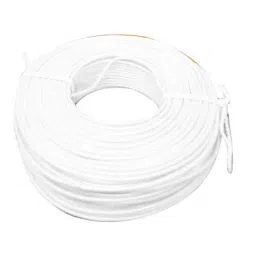 A3S 1 Sqmm White Single Core Multi Strand Heavy Duty FR PVC Housing Wire, Length: 90 m-picture-36