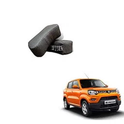 Kozdiko 2 Pcs Memory Foam Grey Luxurious Neck Rest Cushion Pillow Set for Maruti Suzuki S-Presso-picture-39