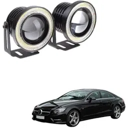 Kozdiko 2 Pcs 15W 3.5 inch High Power White LED Projector COB Fog Light Set with White Angel Eye Ring for Mercedes Benz CLS-Class, koz_72683-picture-41