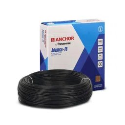 Anchor By Panasonic 6 Sqmm Advance FR Black High Voltage Copper Industrial Cable-picture-41