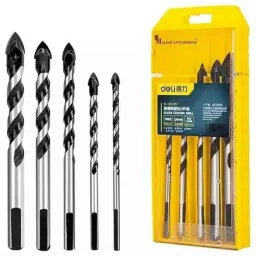 Malfah Enterprises DELI DLB5125T 5-8mm Metal Silver BitSet-picture-21