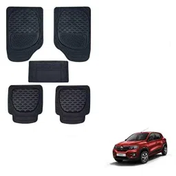 Kozdiko 6255 5 Pcs Rubber &a; PVC Black Heavy Car Foot Mat Set for Renault Kwid-picture-28