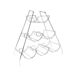 Osam Stainless Steel Silver 6 Bottle Rack, 6BR-picture-48