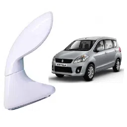 SureStrive ABS White Front Left Side Fender Angle View Bonnet Blind Mirror for Maruti Suzuki Ertiga New Model image 2
