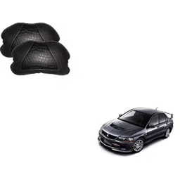 Kozdiko 2 Pcs Memory Foam Black Neck Rest Cushion Pillow Set for Toyota Etios, KOZ_6200-picture-12