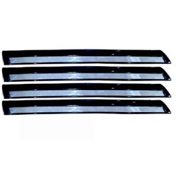 Hot Wheelz Bumper Protector Guard with Chrome Finish Ss Lining for Renault Koleos Set Of 4, HOT-RQ10KL-picture-22