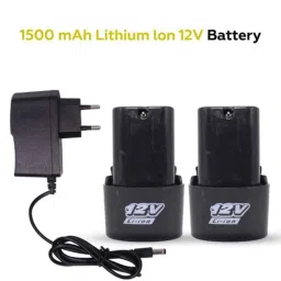 Cheston 1200mAh 1350rpm Yellow Rechargeable Drill Scrubber Set, CH-812-3.BRUSH image 2