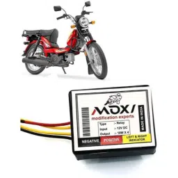 Auto Pearl 12V Black Front &a; Rear Flasher Indicator Light for Heavy Duty BS6-picture-41